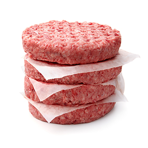 ハンバーガーのパティ